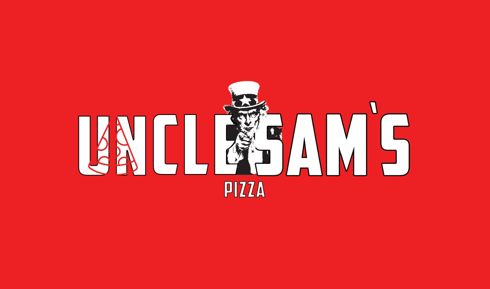 Uncle Sam's Pizza Logo